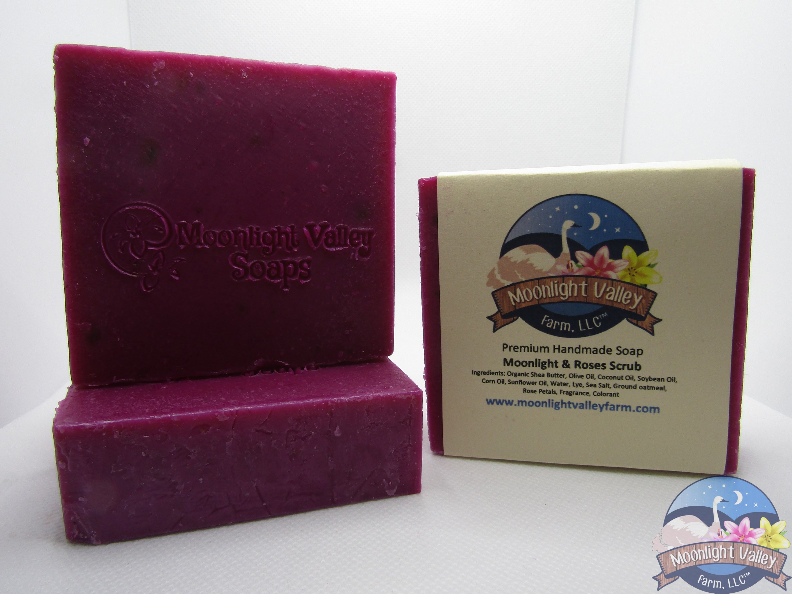 Moonlight & Roses Scrub Soap